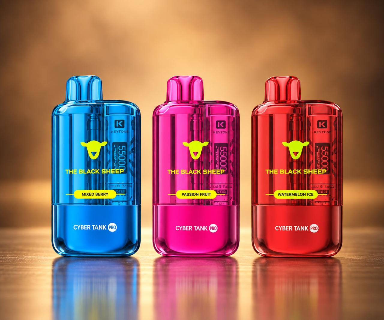 THE BLACK SHEEP 55K CYBER TANK PRO 55.000 PUFFS na Pod Bah
