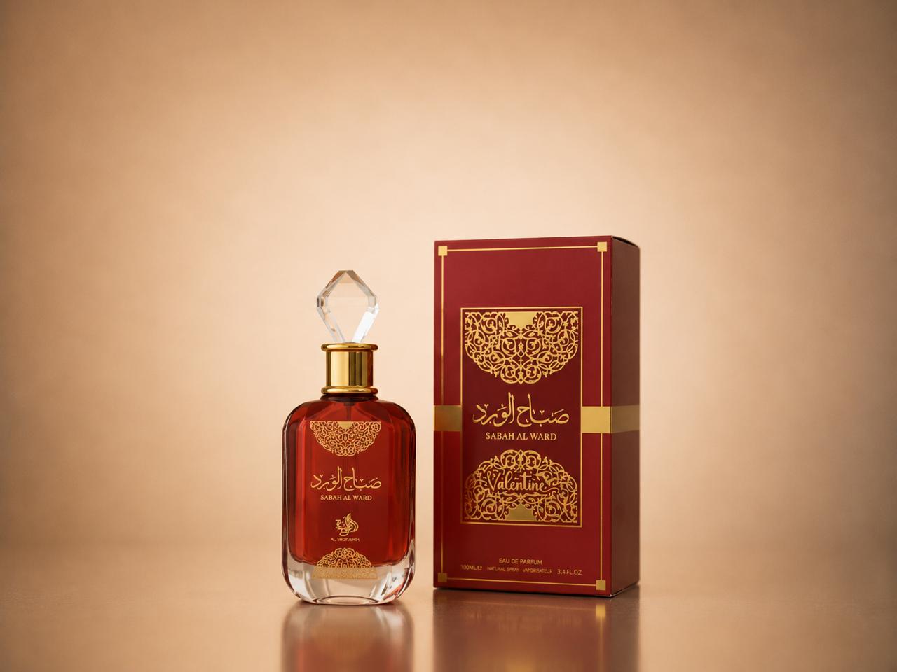PERFUME AL WATANIAH SABAH AL WARD VALENTINE EDP (F) - 100ml na Pod Bah