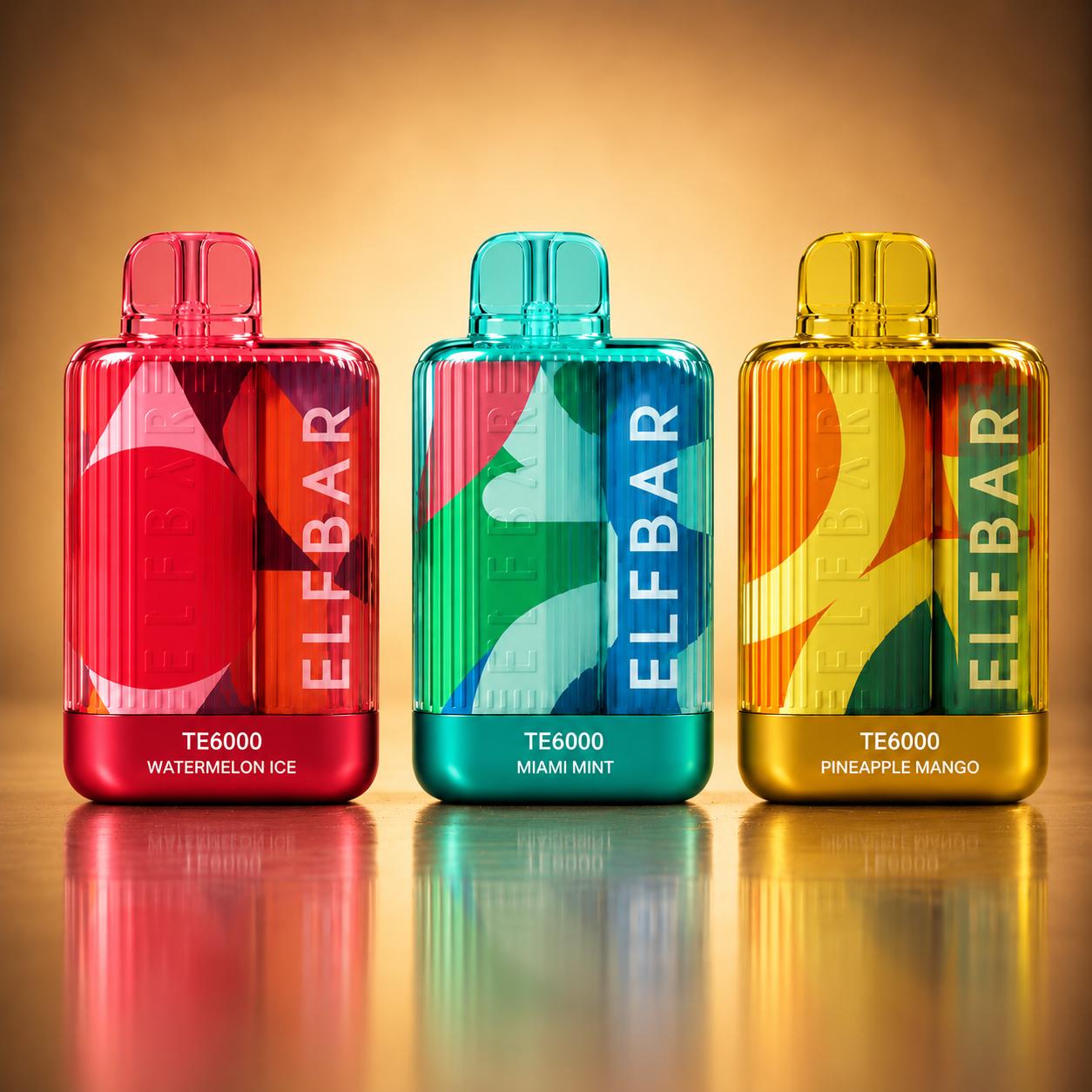 ELFBAR TE6K 6.000 PUFFS na Pod Bah