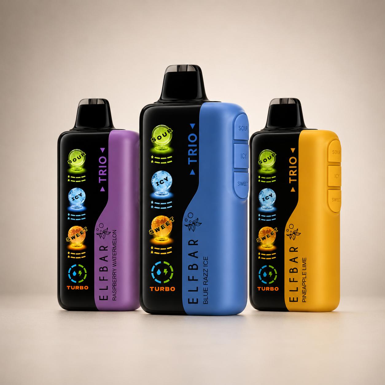 ELFBAR TRIO 40K 40.000 PUFFS (PROMOÇÃO) na Pod Bah